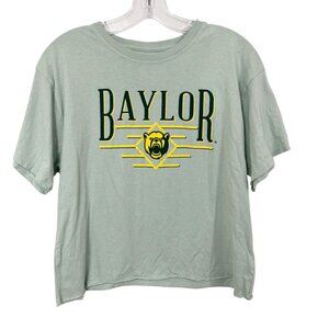NEW League Baylor University Green Logo Short Sleeve Tee - Women's Size Large